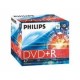 Support 16x Philips - 10 DVD+R 4.7 Go 16x - boîtier CD - 908210003683 Lot de 25 (8710895858113)