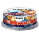 Support de stockage DVD+R 16x Philips (908210005212) Lot de 25