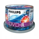 Support de stockage DVD-R 16x Philips (DM4S6B50F) Lot de 50