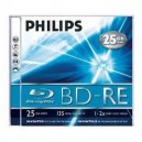 Support PHILIPS Consommable Blu-Ray Disc BD-RE 25GB / 135min (BE2S2J01F/00)