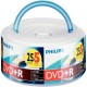 Support PHILIPS DVD+R 4.7Go 16x dans Cakebox de 25 + 5 Gratuits (8712581439354)