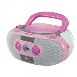 Scott Radio CD SDM10 Pink Princess