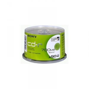 Storage Media Sony 48x CD-R (50CDQ80SPMD-IP) (50 Pack) (50CDQ80SPP)