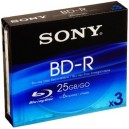 Support de stockage BD-R 6x Sony BNR25B à l'unité (3BNR25B)