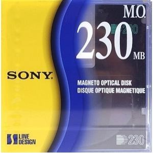 Support de stockage Disque magnéto-optique Sony EDM230C à l'unité (EDM230CEJ)