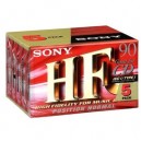 Support Sony - Cassette audio compact - Type 1 (position normal) - Pack de 5 - HF 90 minutes - 5C90HF