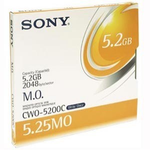 Support de stockage Disque WORM 8x Sony CWO-5200 (CWO5200N)