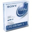 Support de stockage Sony Data Cart/400-800GB LTO3 LTO Ultrium 3 400 GBtapes (LTX400G) à l'unité