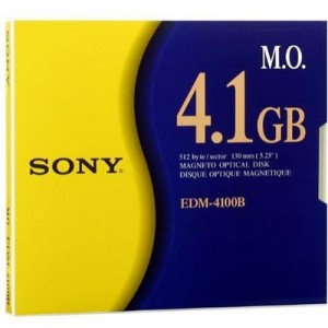 8x Sony - Disque magnéto-optique - 4.1 Go - support de stockage à l'unité (4901780479146)