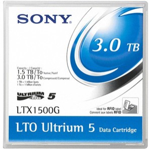 Support Sony LTX1500GNLP - LTO Ultrium x 20 - 1500 Go - support de stockage (20LTX1500GNLP) (LTX1500W)