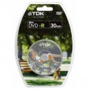 TDK 10 x DVD-R (8cm) - 1.4 Go 2x - spindle - support de stockage