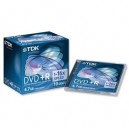 Support 16x TDK DVD+R 4.7GB, 16x, 10er Jewelcase (DVDR47MED10)