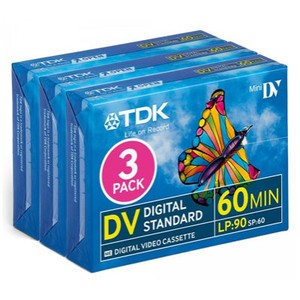 Support Mini DV TDK DVM Std 60 Blister3 - (4902030197612)