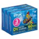 Support Mini DV TDK DVM Std 60 Blister3 - (4902030197612)