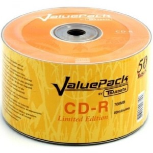 Support TRAXDATA CD-R 700MB 52x - 50 pcs. Cakebox (8717202997190)