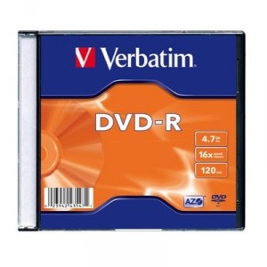 Storage Media Verbatim 16x DVD-R (43 547) by unit