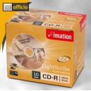 Support de stockage CD-R 52x Imation (22383) Lot de 10