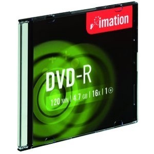 Support de stockage DVD-R 16x Imation (21977) Lot de 10 (2119793)