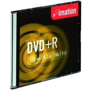 Support de stockage DVD+R 16x Imation (21747) Lot de 10