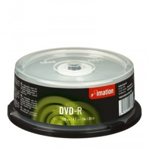 Support DVD-R 16x Imation (21979) Lot de 25 (2061921979)