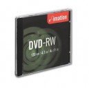 Support de stockage DVD-RW 4x Imation (21061) Lot de 10 (I21061)