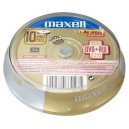 Support de stockage DVD+RW 4x Maxell (4902580370275) Lot de 10