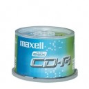 Support de stockage CD-R 48x Maxell (CDR-80XL) Lot de 50 (62852300C)