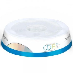 Support de stockage CD-R 52x Memorex (827520-10H) Lot de 10 (82752010H)