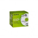 Support de stockage CD-R 48x Sony (10CDQ80D-IP) (Pack de 10) (10CDQ80DIP)