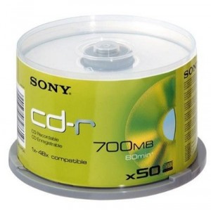 Storage Media Sony CD-R (50CDQ80NSP)