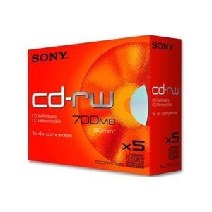 Support de stockage Sony (5CD-RW700)