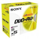 Support de stockage DVD+RW Sony (5DPW120A) Lot de 5