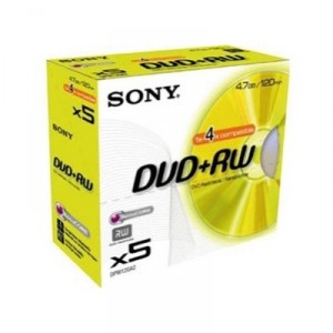 Storage Media Sony DVD + RW (DPW-120)