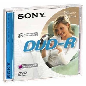 Storage Media Sony 2x DVD-R DMR30 the unit