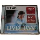 Support de stockage 4x TDK (DVD-RW47EC) à l'unité (DVDRW47EC)