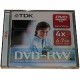 Support de stockage 4x TDK (DVD-RW47EC) à l'unité (DVDRW47EC)