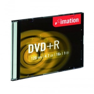 Support de stockage DVD+R 16x Imation (21746) Lot de 10