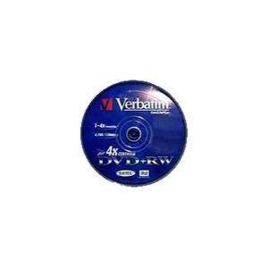 Storage Media Verbatim DVD + RW 4x (43488) Set of 10