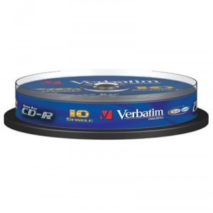 Storage Media CD-R 48x Verbatim DataLifePlus (43429) (Pack of 10)