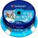 Support de stockage CD-R 48x Verbatim (43353) Lot de 20 (023942433538)