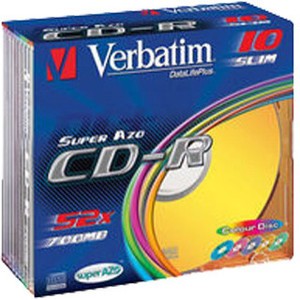 Storage Media Verbatim CD-R 48x (43308) Set of 10