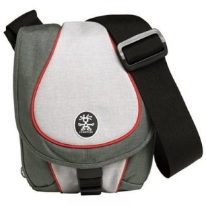 Crumpler - CrispE3000 - Etui pour appareil photo/multimédia - Gris/Argenté/Rouge (Import Royaume Uni...
