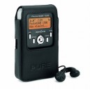 PURE - PocketDAB 1500 - Etui en cuir - Noir (Import Royaume Uni)