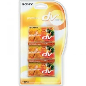 Sony DVM60PR (3 Pack) Mini DV (5-pack)