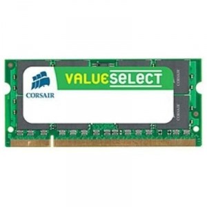 Mémoire portable Value Select -800 PC2-6400 DDR2 RAM CORSAIR 4 Go (8813121004107)