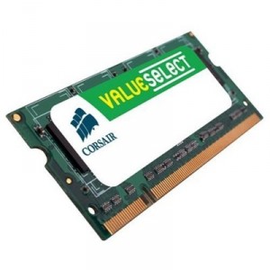 Mémoire Value Select SO-DIMM PC 2700 DDR RAM CORSAIR 1 Go (74045000)