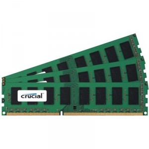 Mémoire PC Crucial 6 Go DDR3 SDRAM 2 Go (118741)