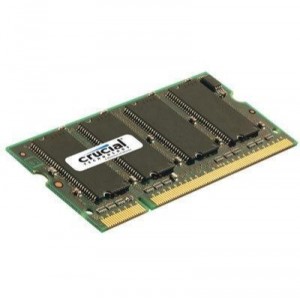 Mémoire PC portable Crucial SO-DIMM 667 MHz DDR2 RAM 2 Go (CT25664AC667)