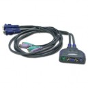 ConnectLand Connectland - DS-KVM-CS-62 - Mini Commutateur KVM de partage - 2 ports (2403024)