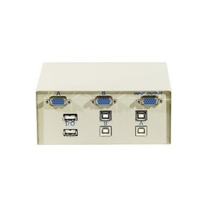 Dexlan Dexlan - Commutateur écran USB - 2 voies (017320)